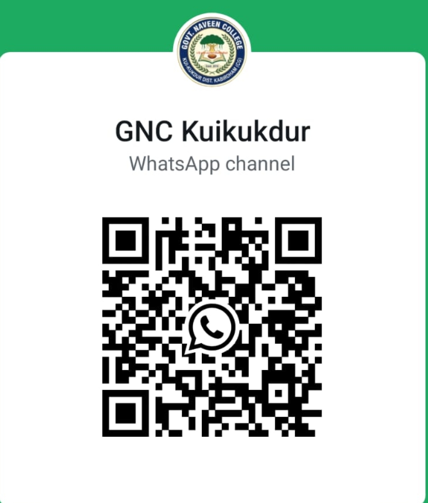 Government Naveen College social media QR code 2